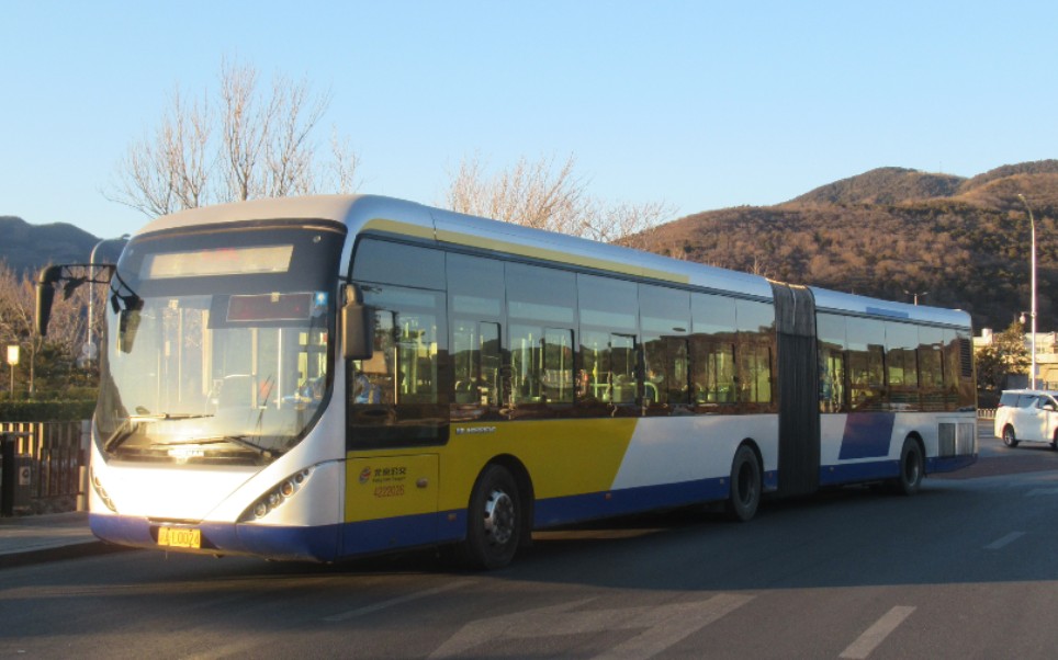 北京公交pov505路定慧桥南香泉环岛