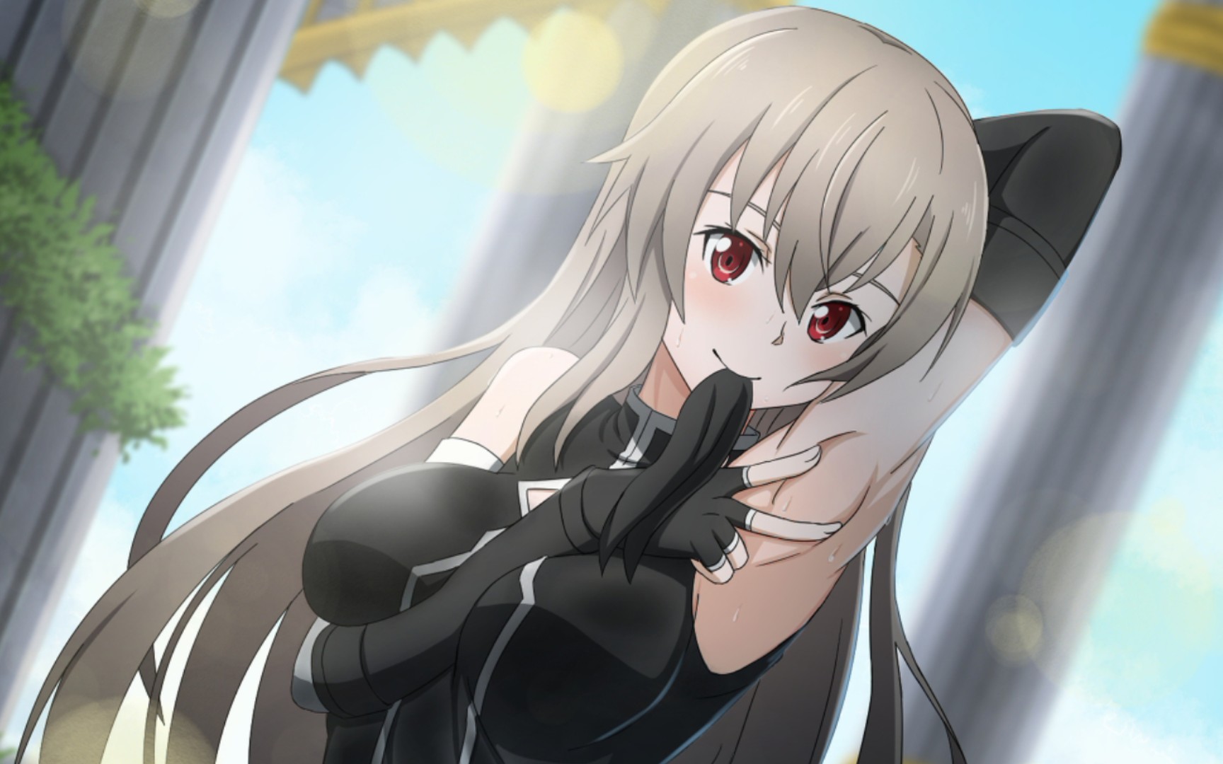 刀剑神域ars/ub,原创角色伊迪斯全心意技动画展示.