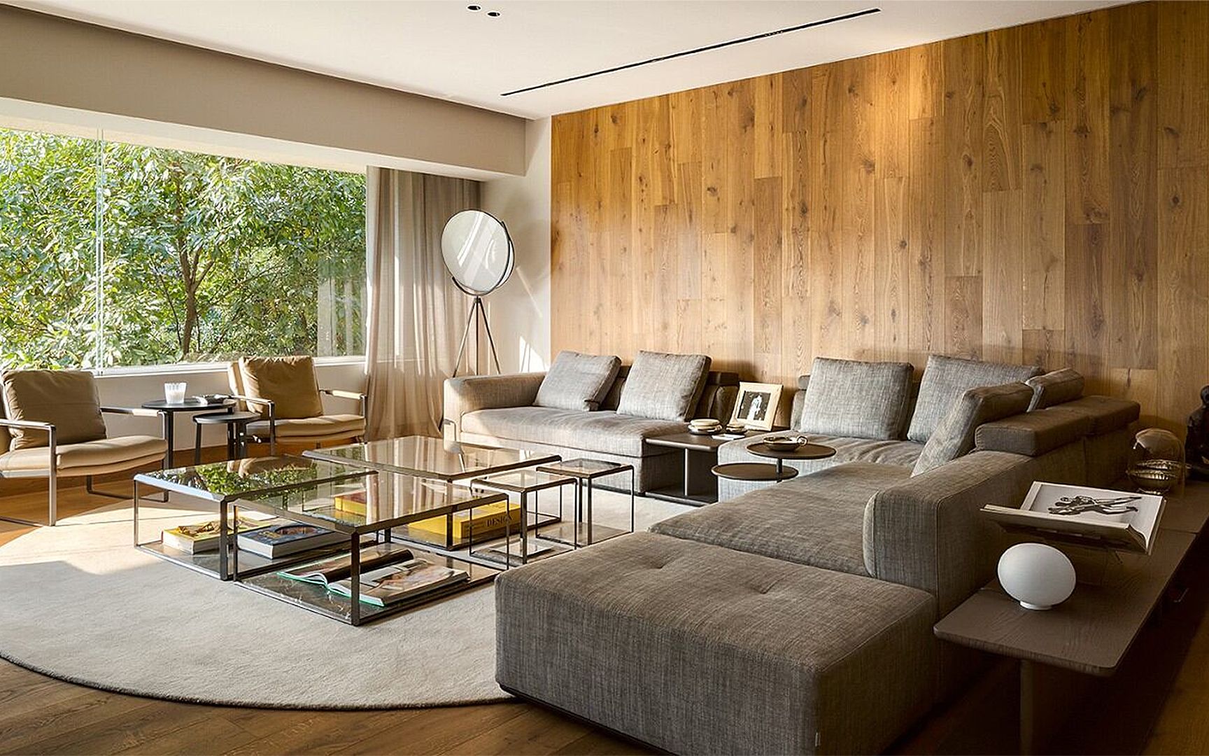 墨西哥400平方米简约中性色调,清爽淡雅的现代风格豪宅