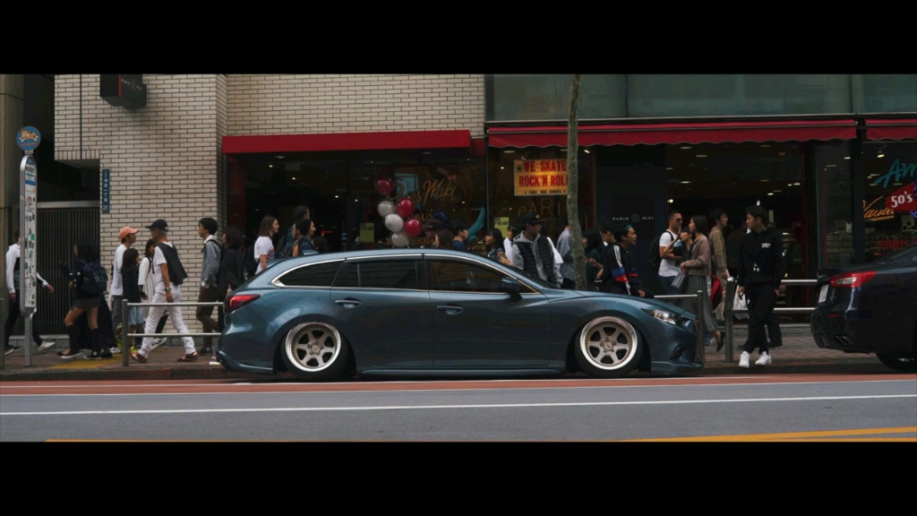 CAMBERGANG ~ NEo ToKYo ~ the boy in the rabbit | PANS EYE / MAZDA Mazda6 wagon /哔哩哔哩bilibili