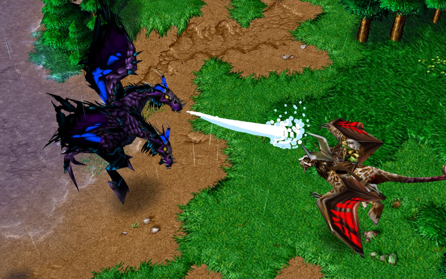 当73奇美拉73能对空,打1个发狂,魔兽争霸3