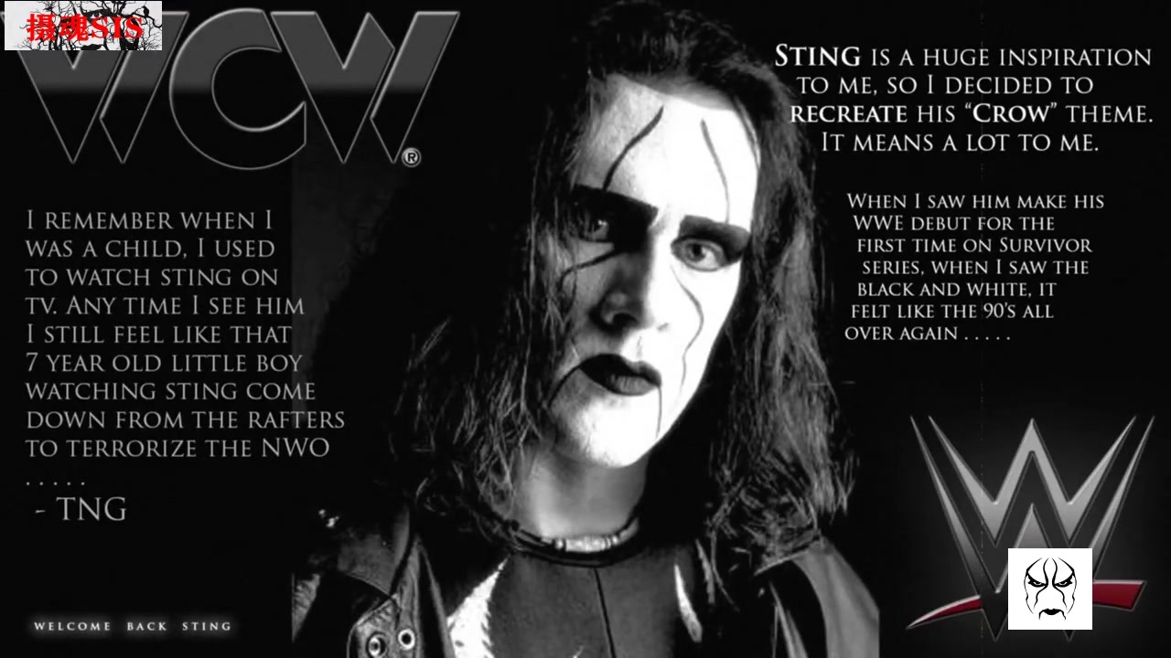 摄魂魔蝎大帝斯汀sting粉丝重置版crow乌鸦版出场乐