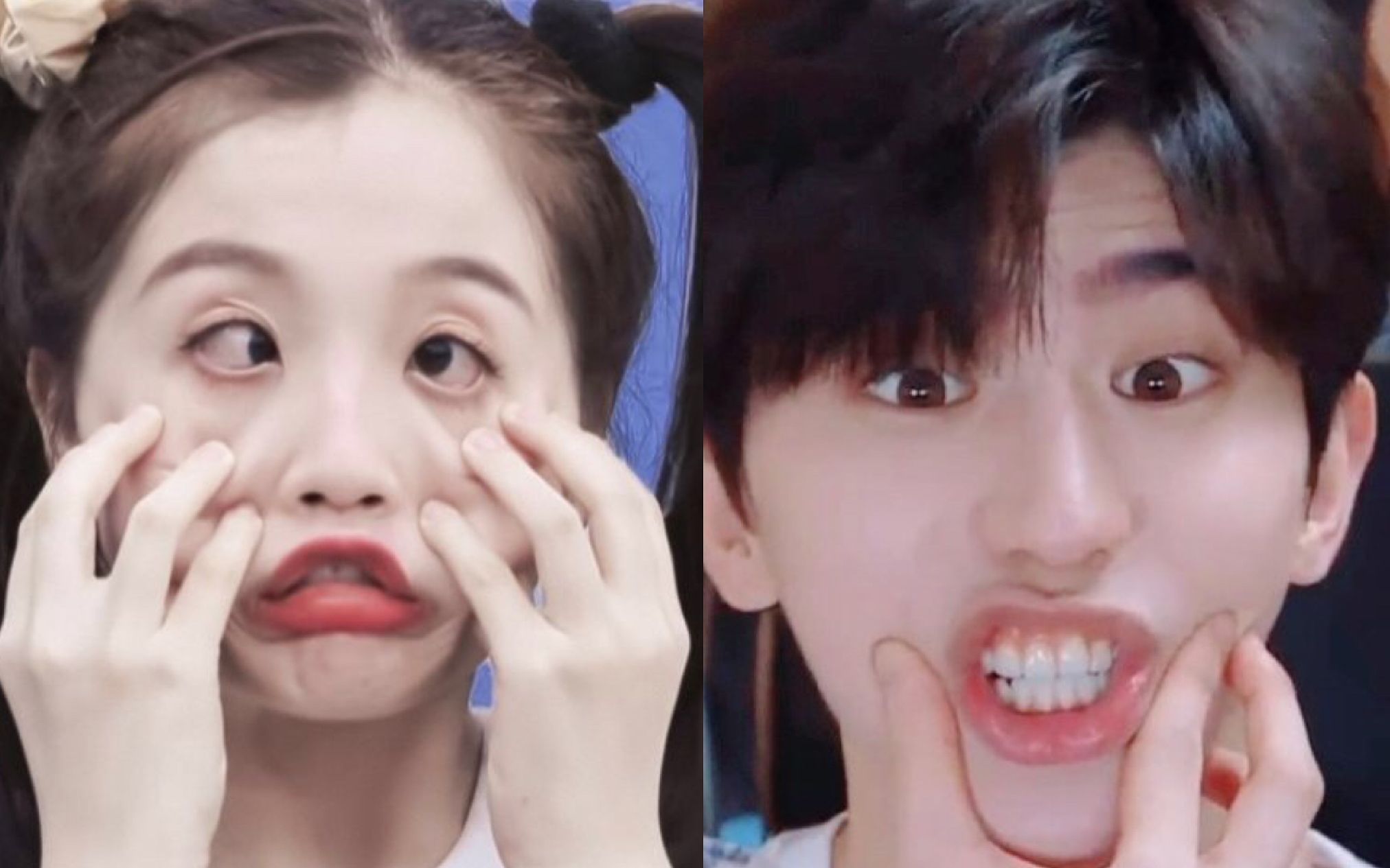 【菜心cp】 跑男第2期瓜主kk又放糖按头嗑了!异地了就一直想着xx吧!