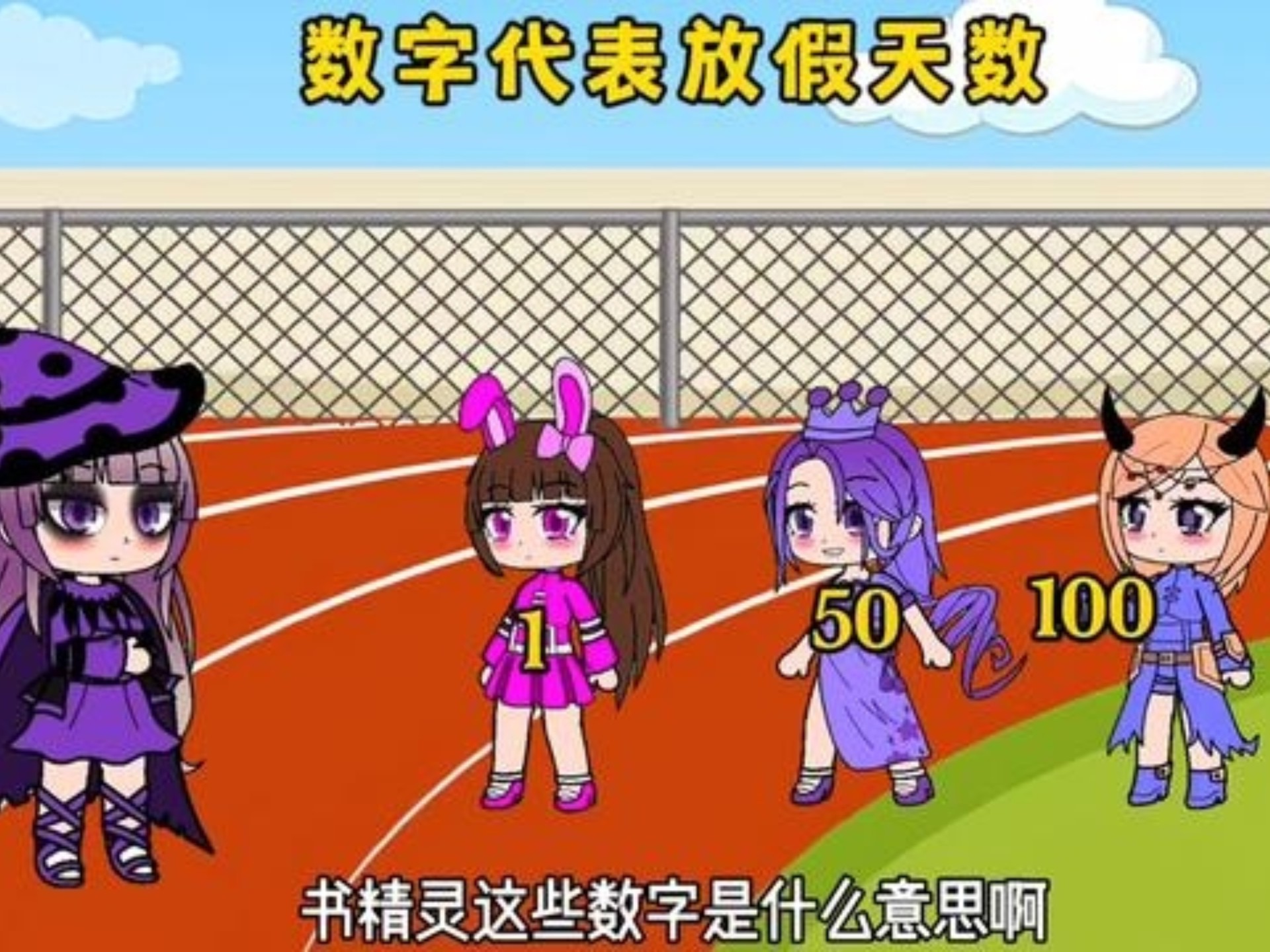 放几天代表数字几