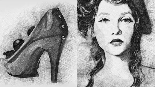 怎么做照片变黑白素描画效果PS动作教程