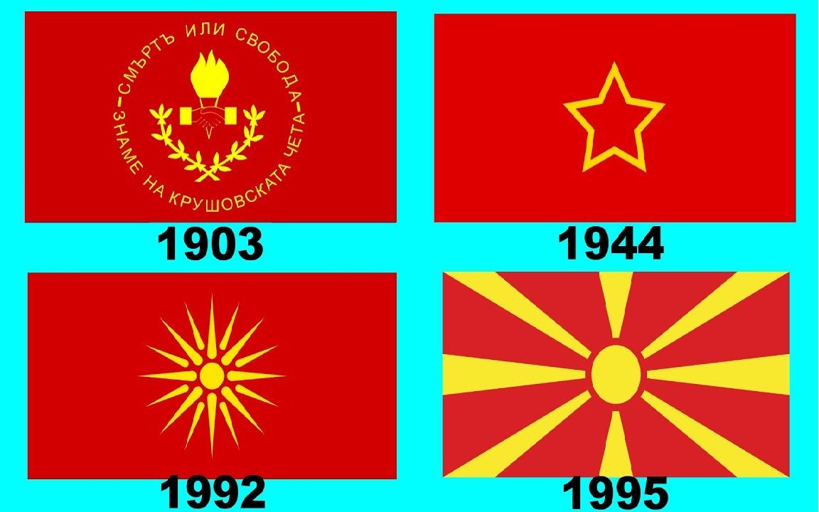 北马其顿国旗历史