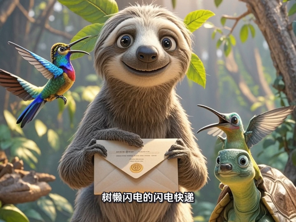 《树懒闪电的闪电快递》