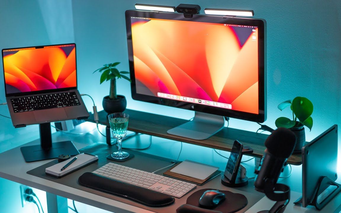 【desk tour】专注于高效,智能和整洁漂亮的工作桌面 & 喜欢的桌面