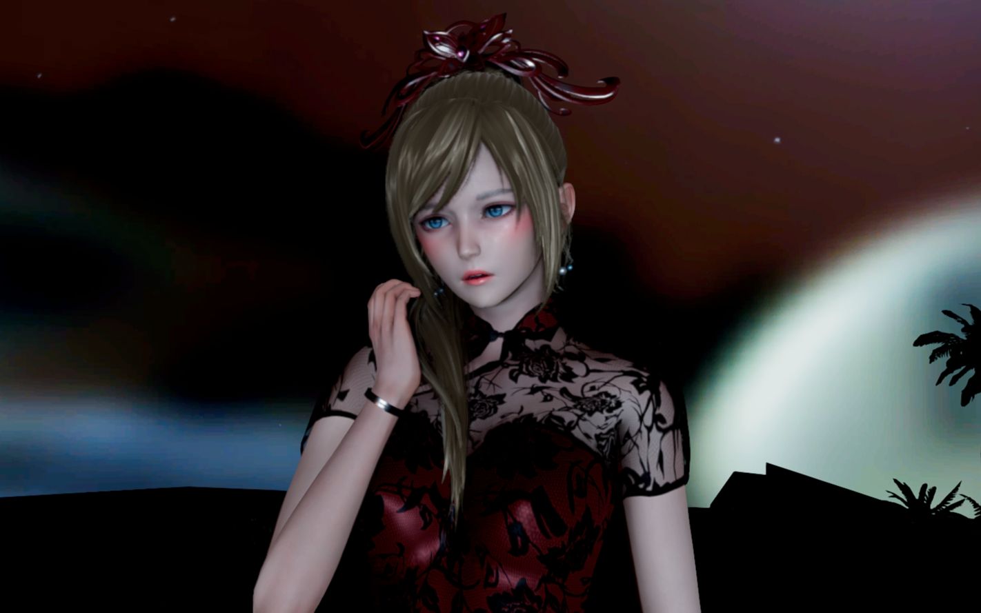 将进酒-旗袍黑丝小姐姐