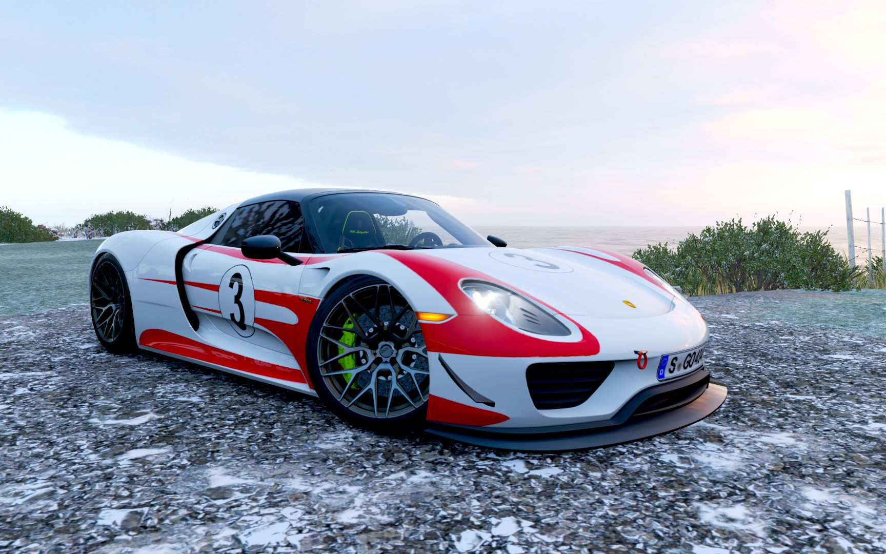 活动作品地平线4保时捷918spyderweissachpackage试驾