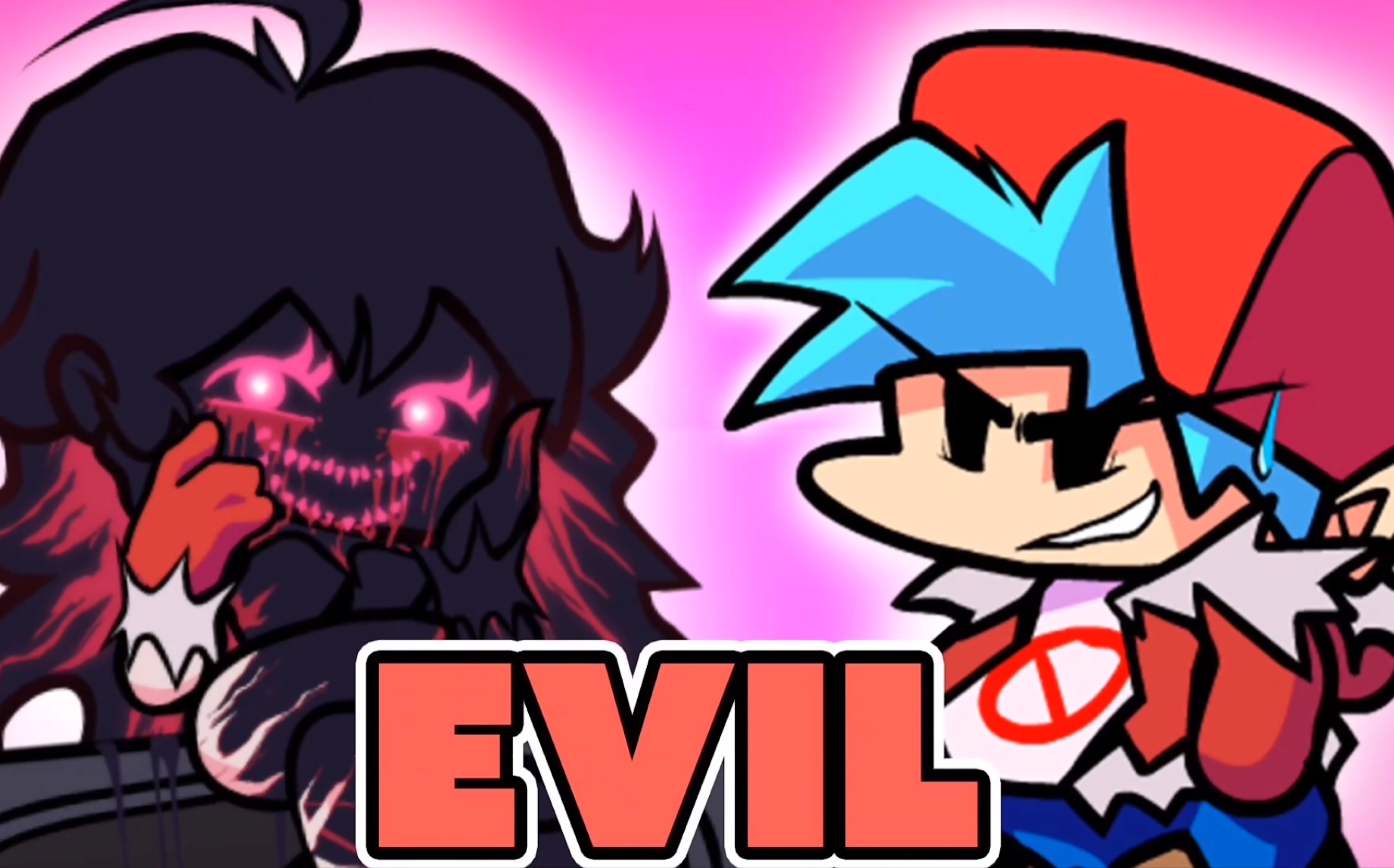 【fnf腐化官方/搬运】vs evil girlfriend day2