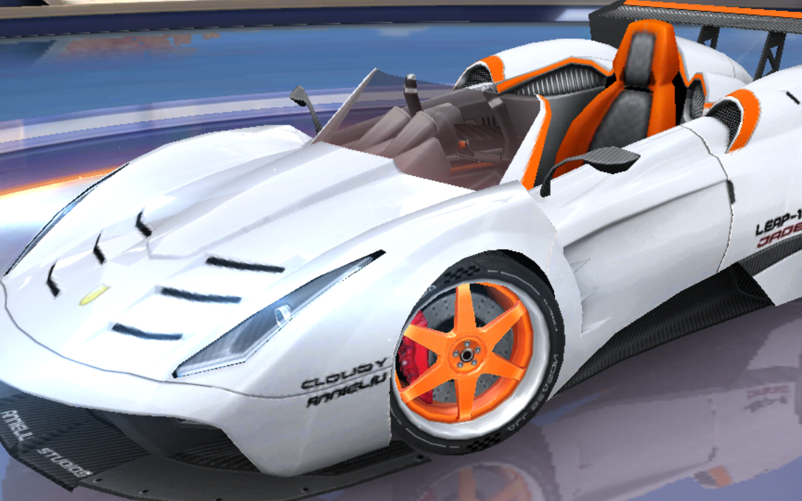 【qq飞车手游】b车白灵秋名山1分45