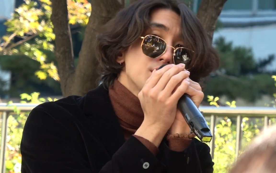 【jannabi/崔政勋】告白--( 181019街头演唱)