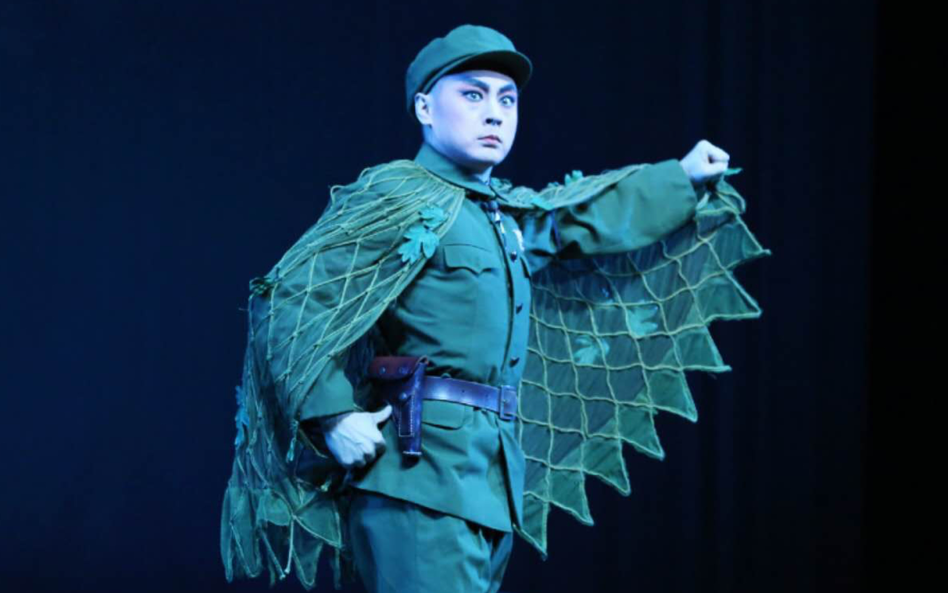 山东省京剧院 奇袭白虎团排练 孙卫安 张宏建主演