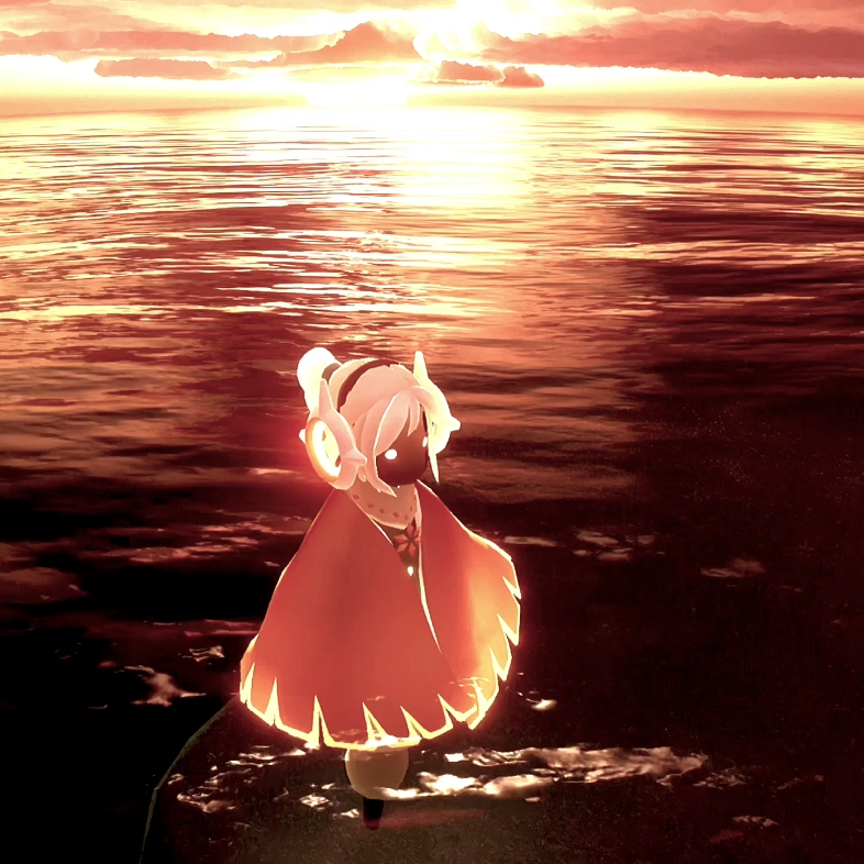 【光遇/书虫】太阳热烈,水波温柔