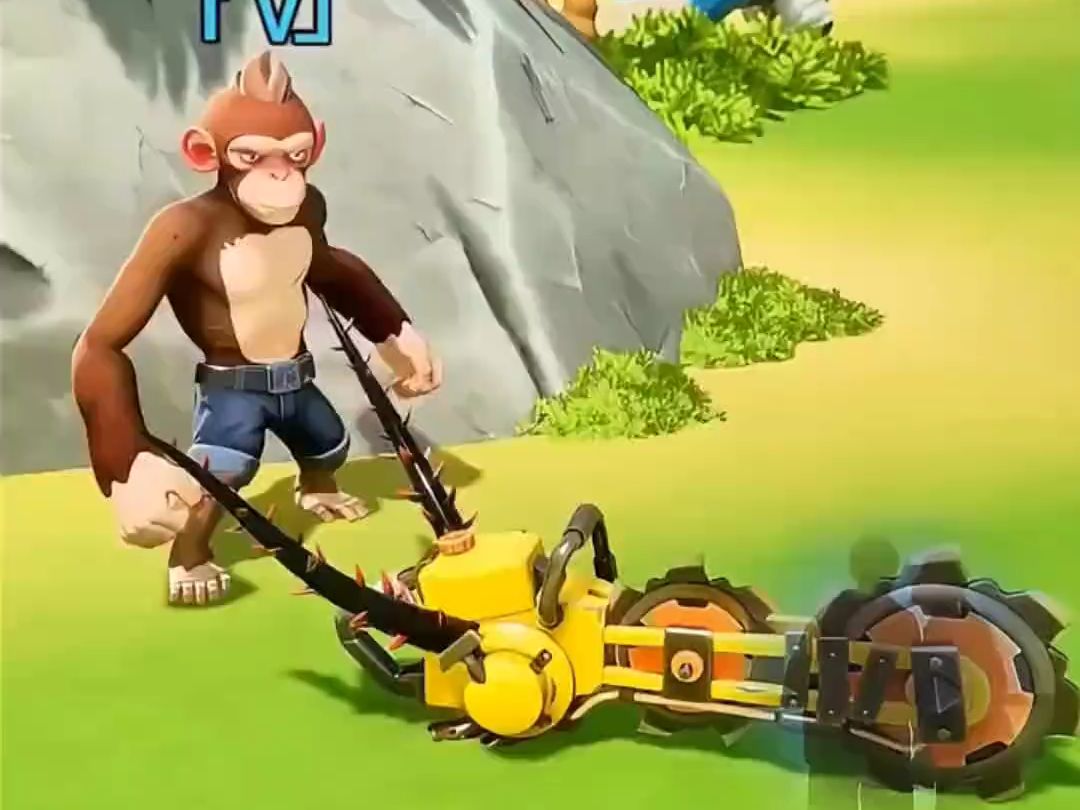 猿族时代之猿猴推拖拉机