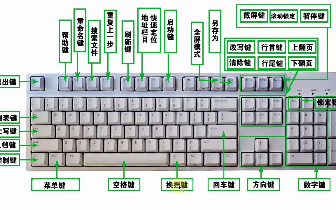 电脑表格入门培训,认识键盘,Word文档和excel表格教程哔哩哔哩bilibili