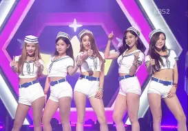 【4K修复】T-ara - So Crazy 150807 KBS2 音乐银行