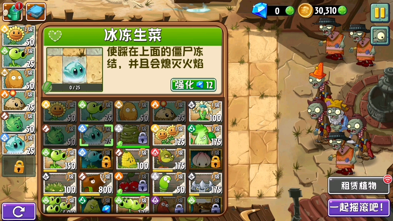 【植物大战僵尸2 戴夫的时空之旅】卷心菜投手:我有坚强的后盾(狂野
