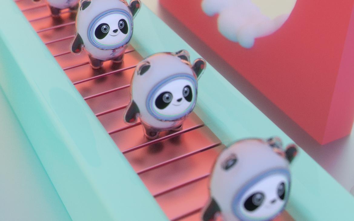 冰墩墩(铁憨憨)生产线