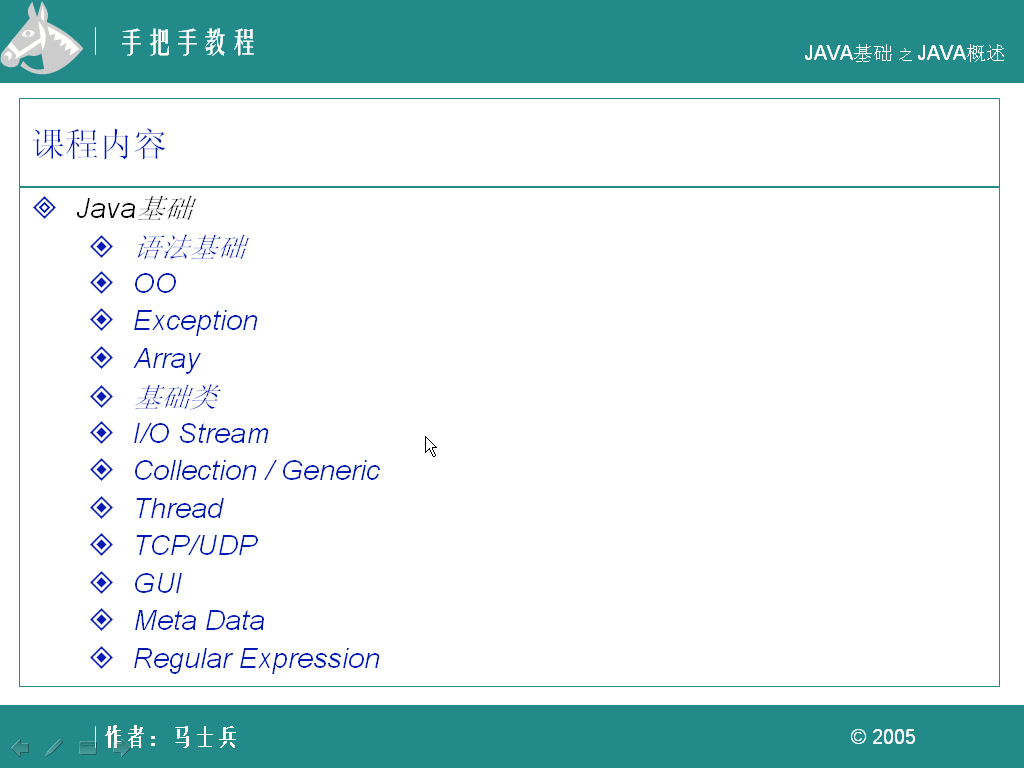 [图]尚学堂马士兵Java视频教程