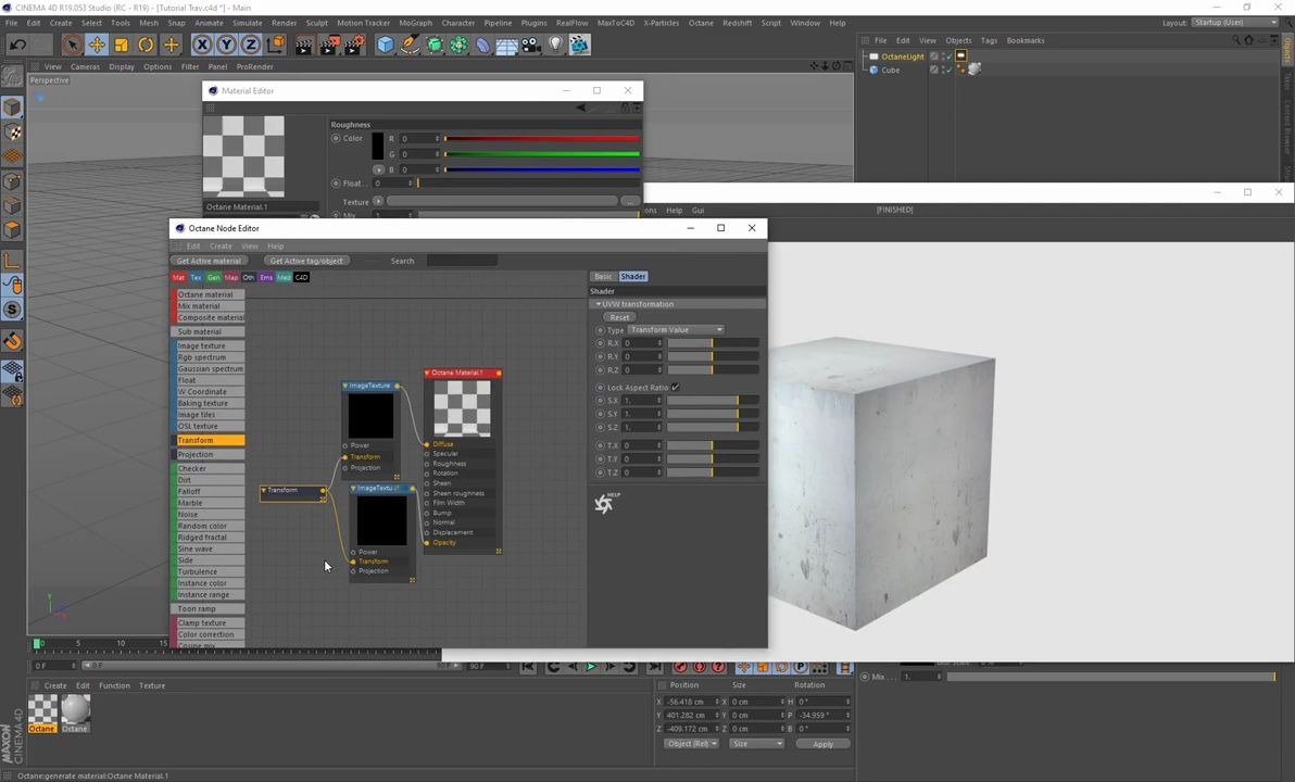 【C4D&Octane&PS教程】如何在3D几何体上粘贴贴纸或标签哔哩哔哩bilibili