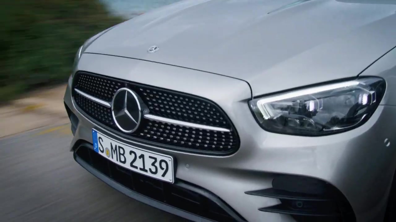 豪车奔驰新款eclass2021newfaceofluxurylimousine