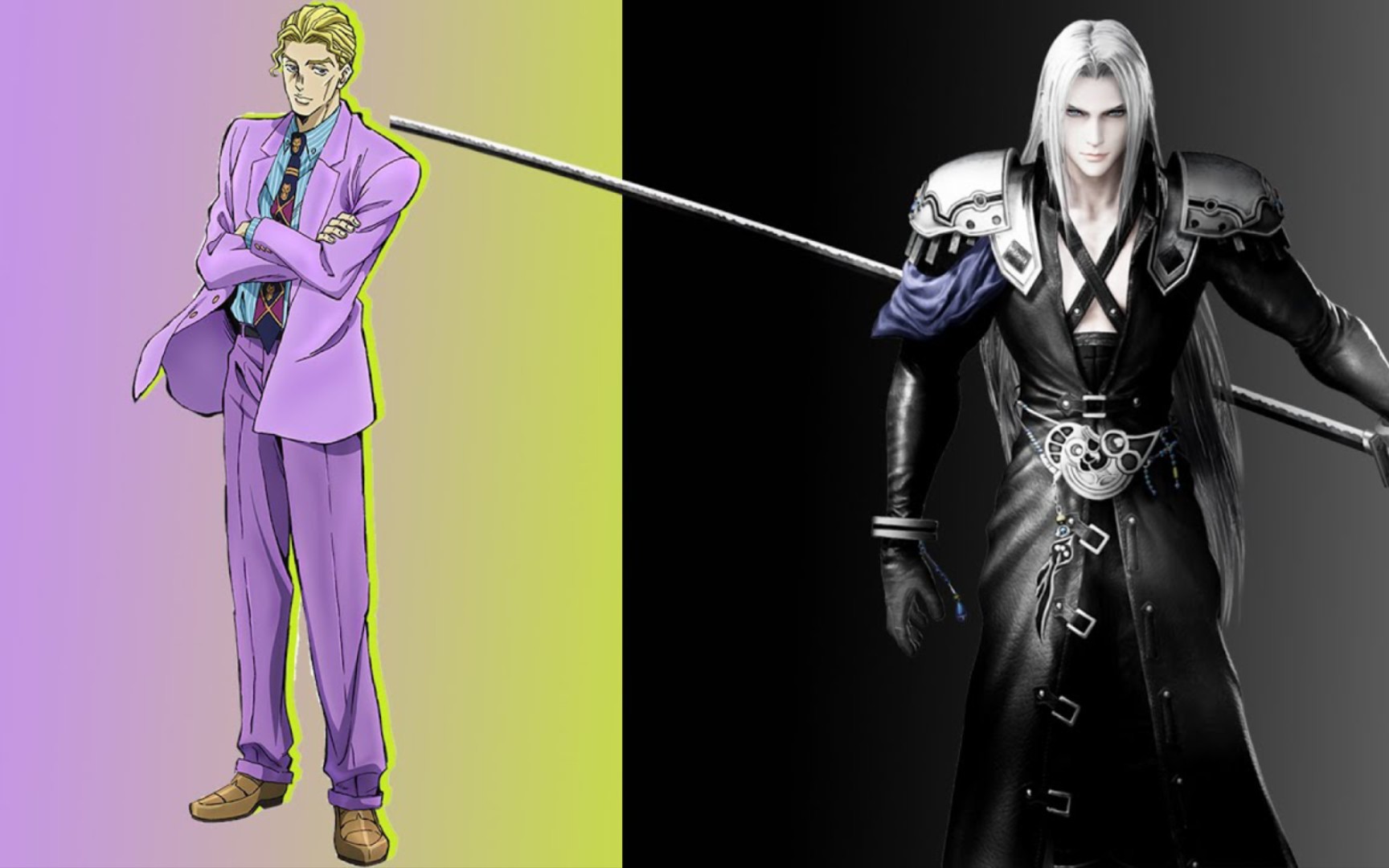 当你意识到吉良吉影和萨菲罗斯的声优是同一个人