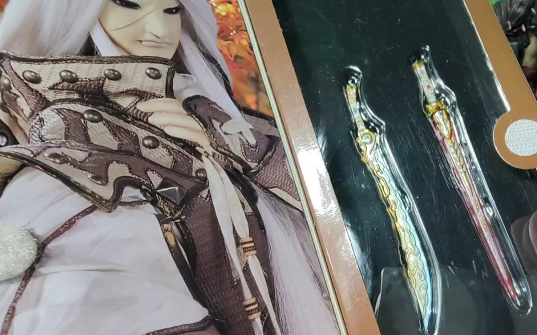 很高兴收到叶小钗的太武神器,家里的霹雳英雄的兵器分享_哔哩哔哩