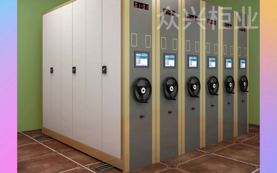甘肃密集架厂家兰州手动密集柜【l/38-3l8/7-8578】智能档案柜设计