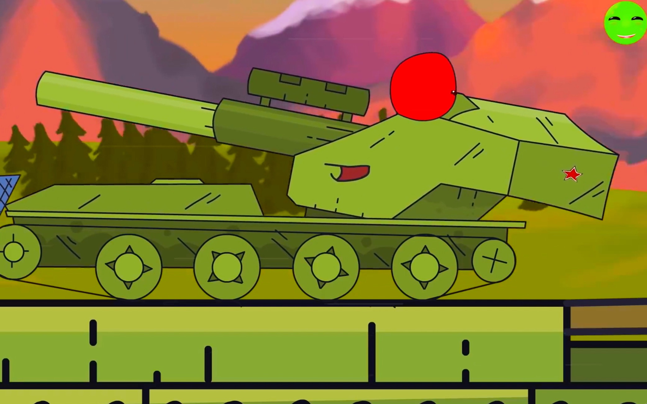 坦克动画德国小兵团埋伏密林深处苏联火车这次遭殃了他们能逃脱吗