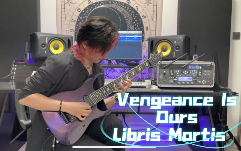 [图]【前卫金属】超级力量金属曲目"Vengeance Is Ours- Libris Mortis"guitar playthrough