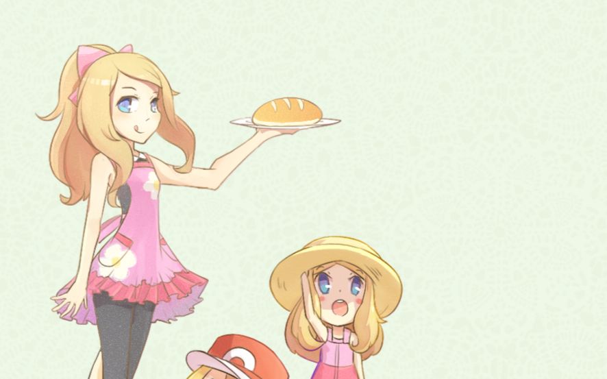 宠物小精灵xy手绘doridori的瑟蕾娜服装秀