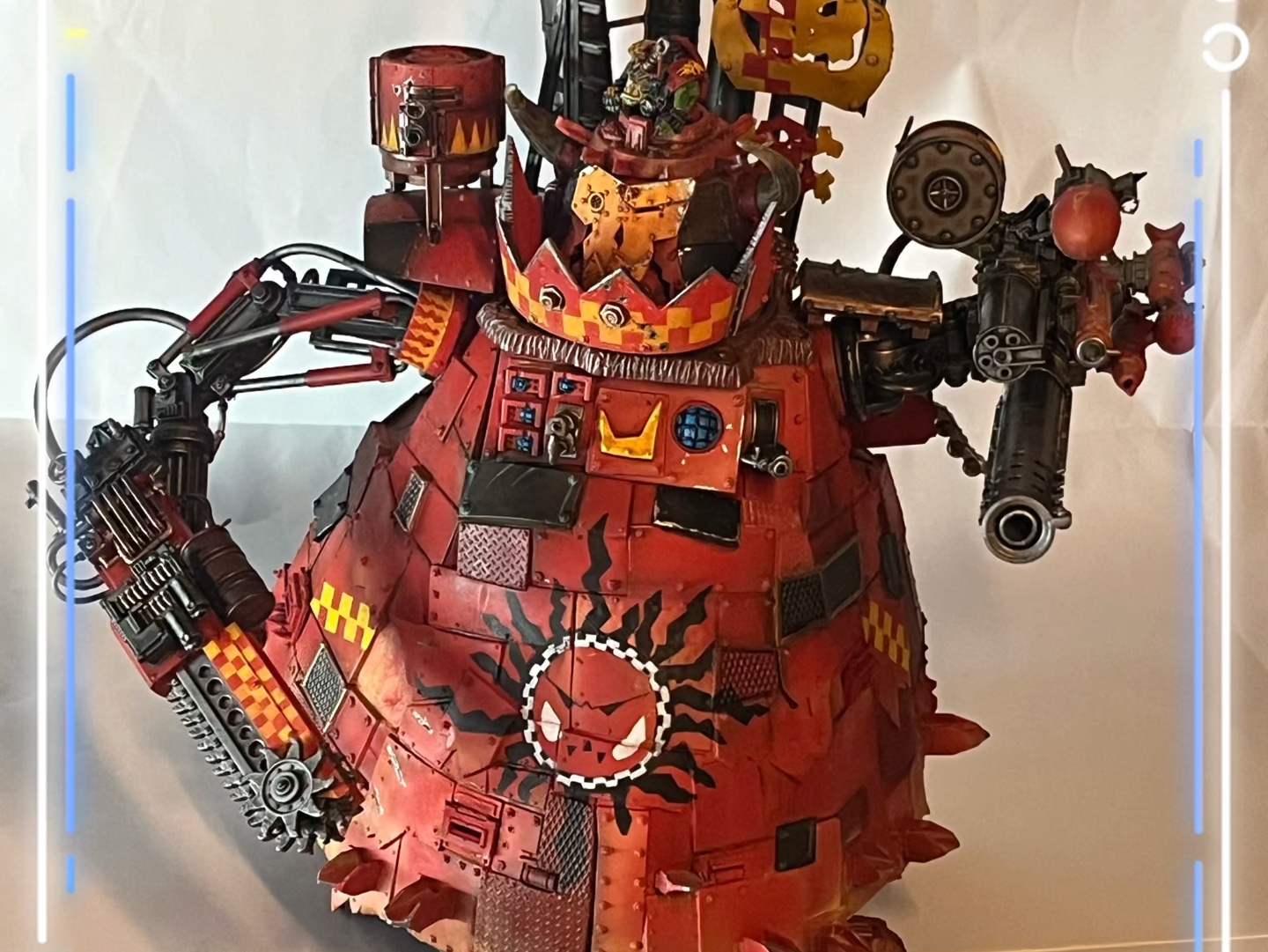 warhammer stompa , 红色古巨基 !