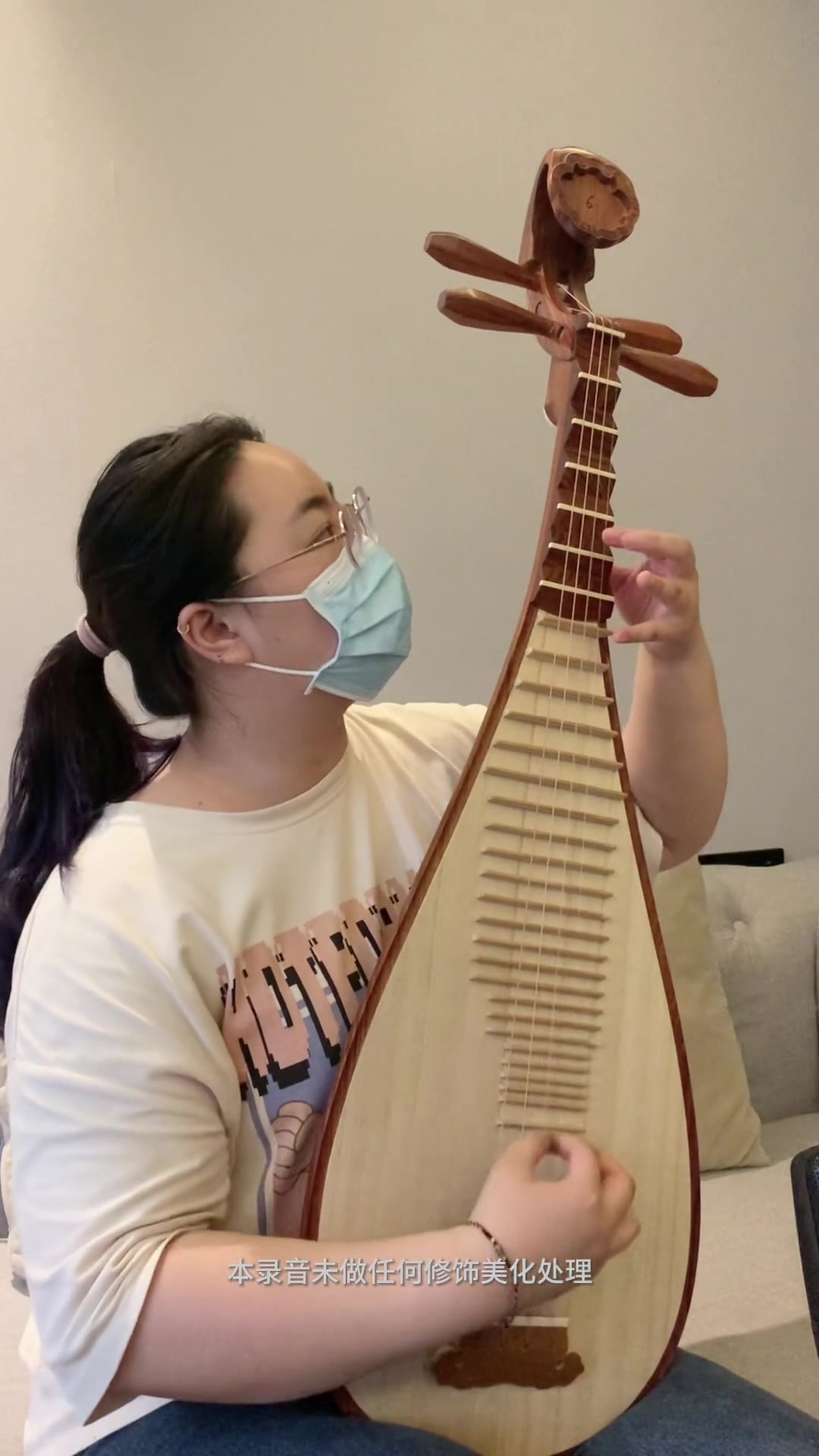 师傅琴系列二田亚西酸枝琵琶试音两首曲子张贤特选感谢小雪琵琶p