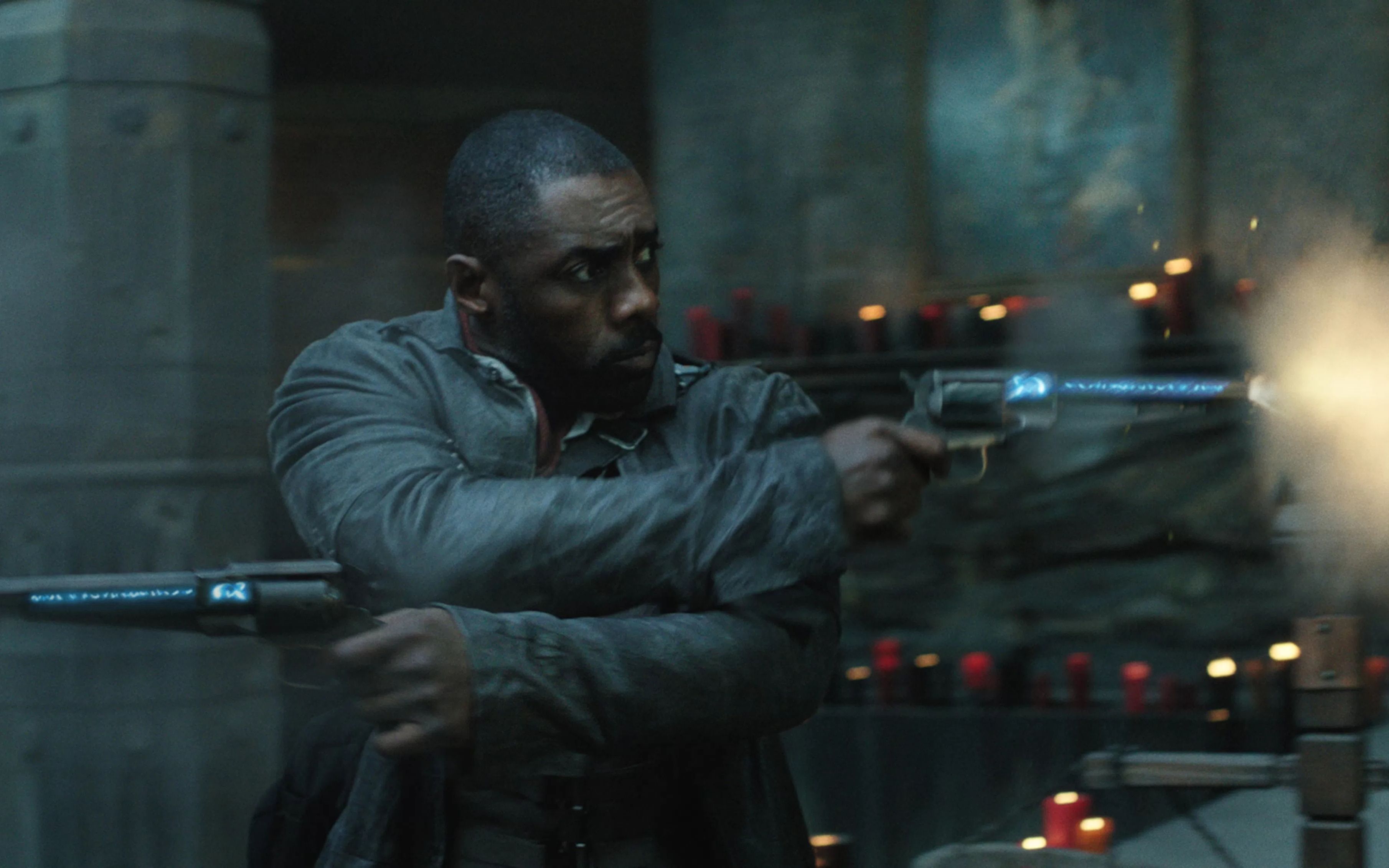 侠果然名不虚传,手持双枪对抗邪恶魔法师,但看完却有点失望,《黑暗塔