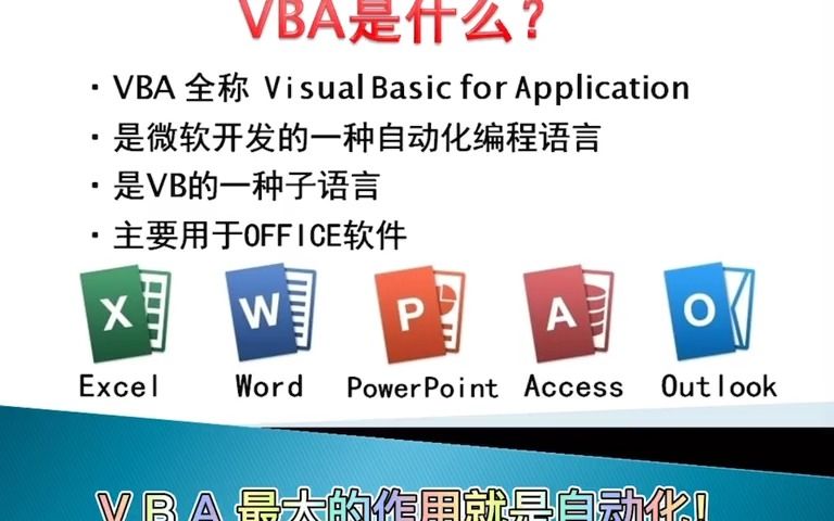 [图]#excel技巧 #vba Excel进阶技能-VBA  初识VBA- - 抖音