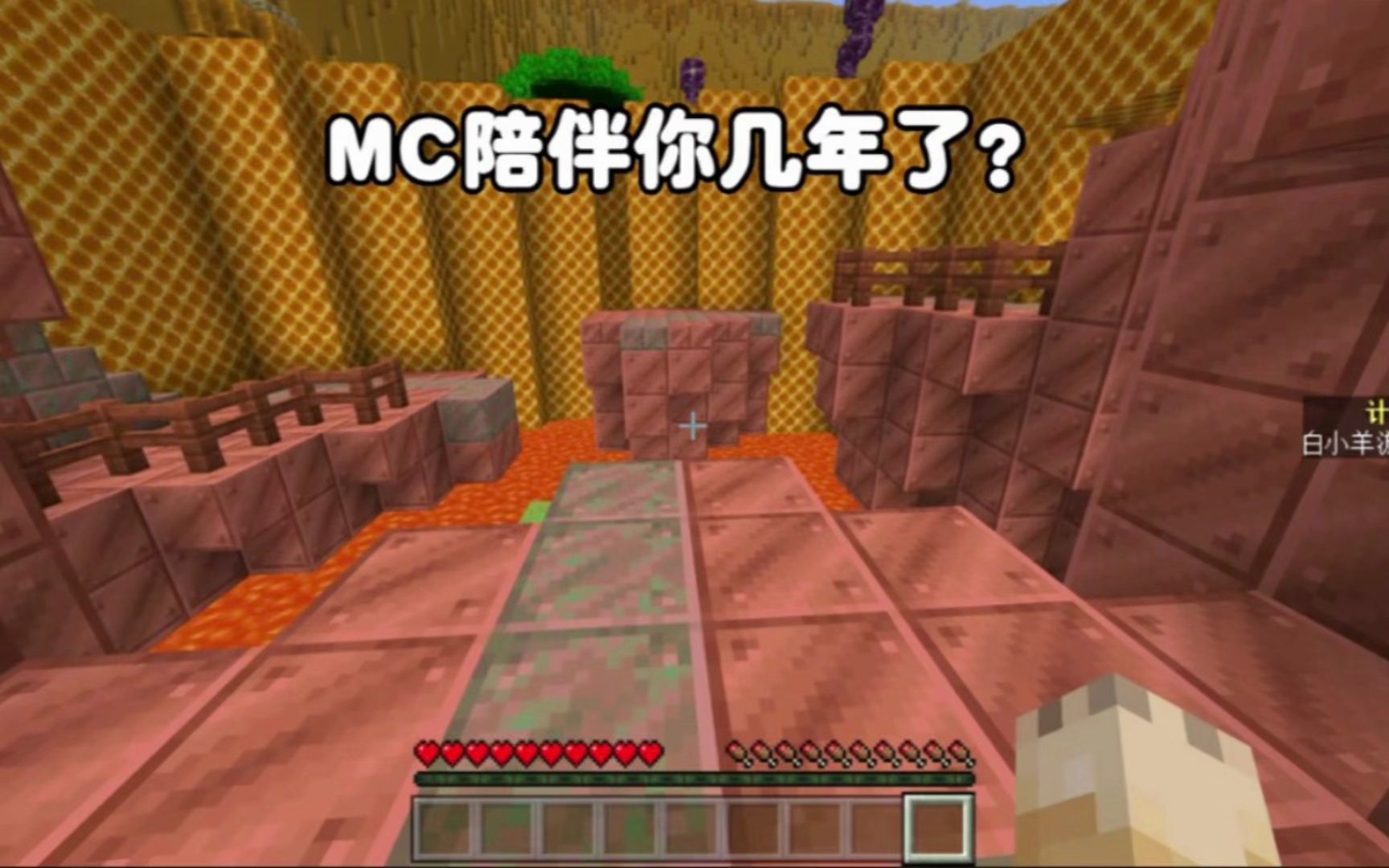 我的世界:MC陪伴你几年了?我的世界