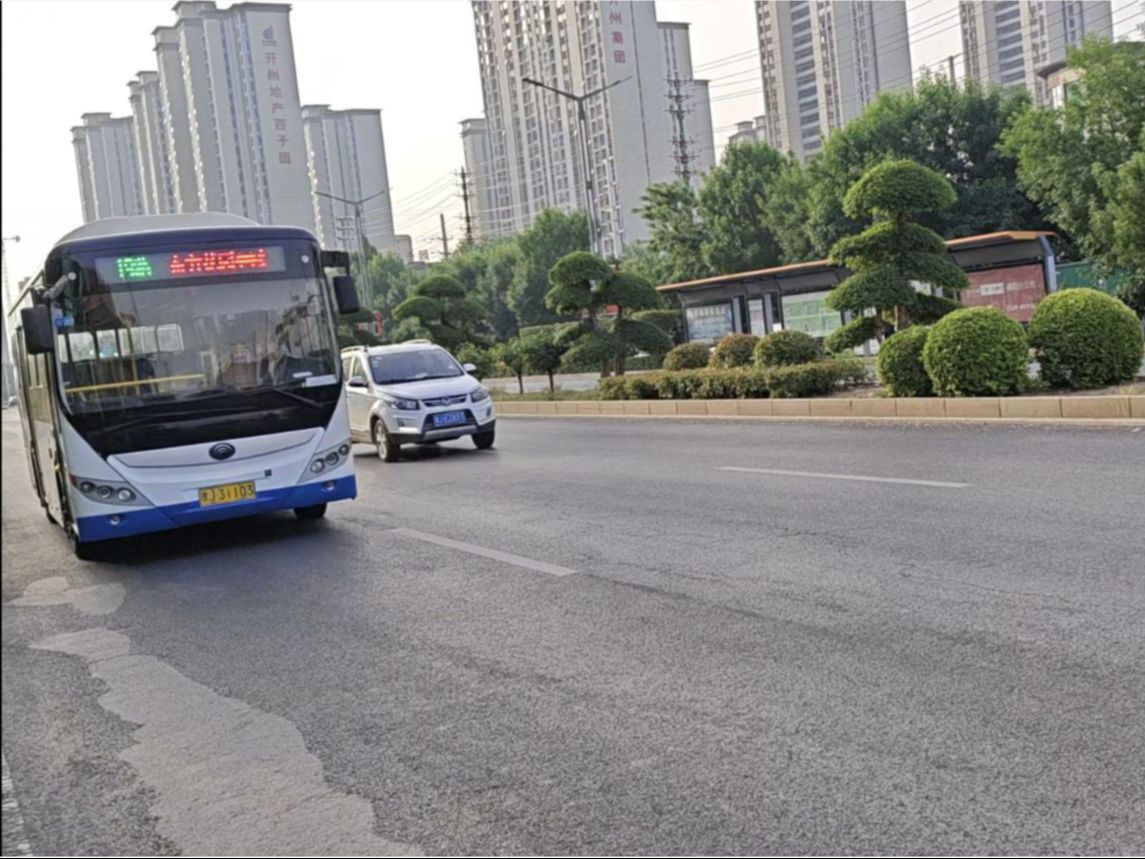 【濮阳公共交通】19路开往东方花园二期方向全程pov