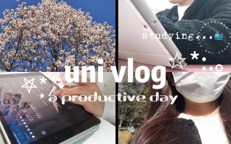 [图]uni vlog｜在中国政法大学的学习日常｜充实高效的一天｜学习日常记录