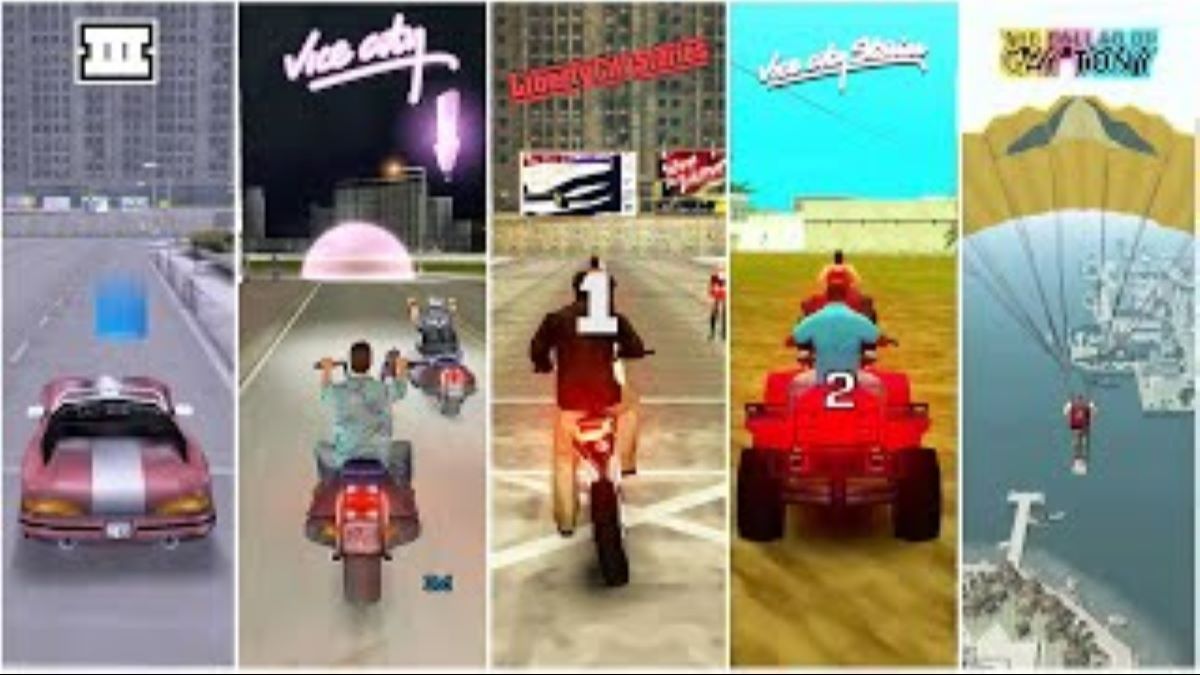 gta历代-剧情中街头赛车比赛合集