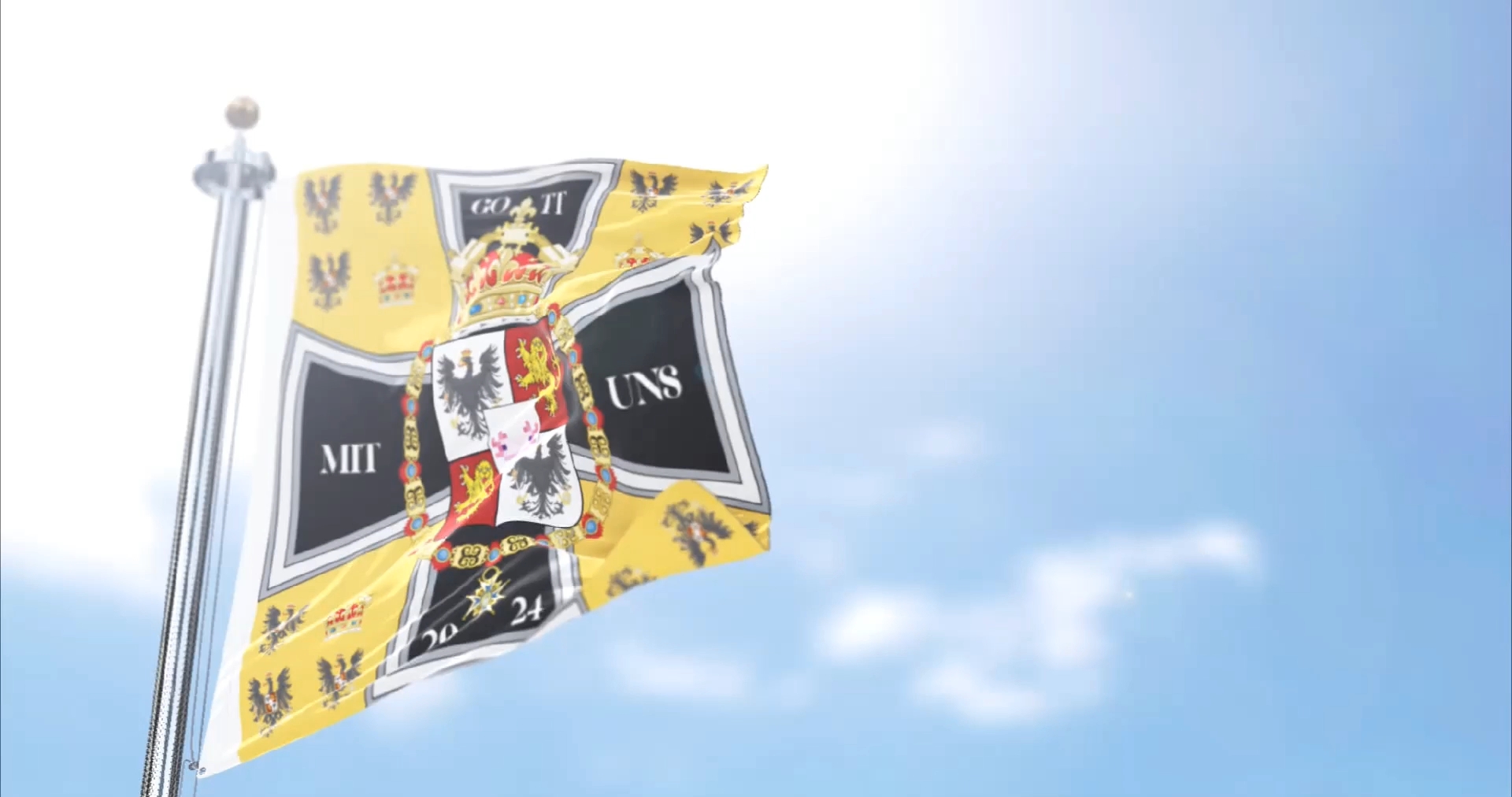 minecraft虚拟国 螈意志联邦帝国 皇帝个人旗帜