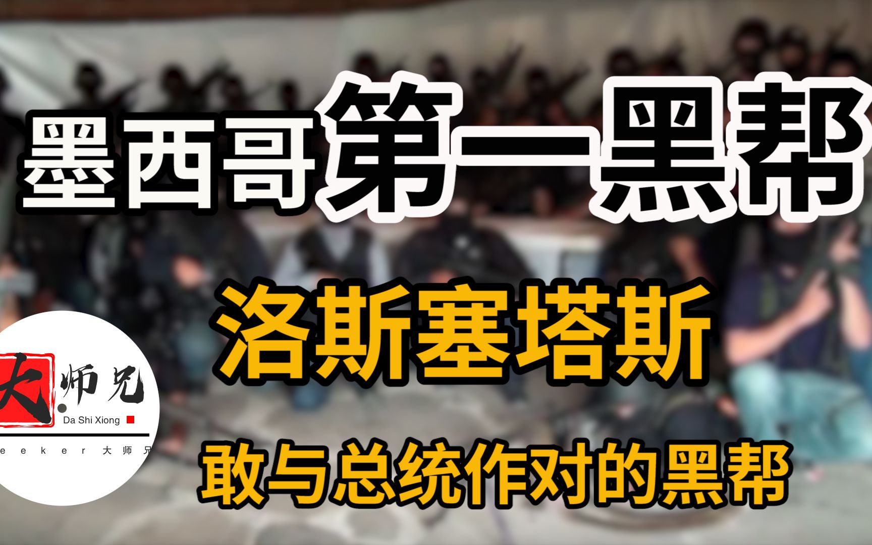 墨西哥第一黑帮,洛斯塞塔斯,敢与总统作对的黑帮哔哩哔哩bilibili