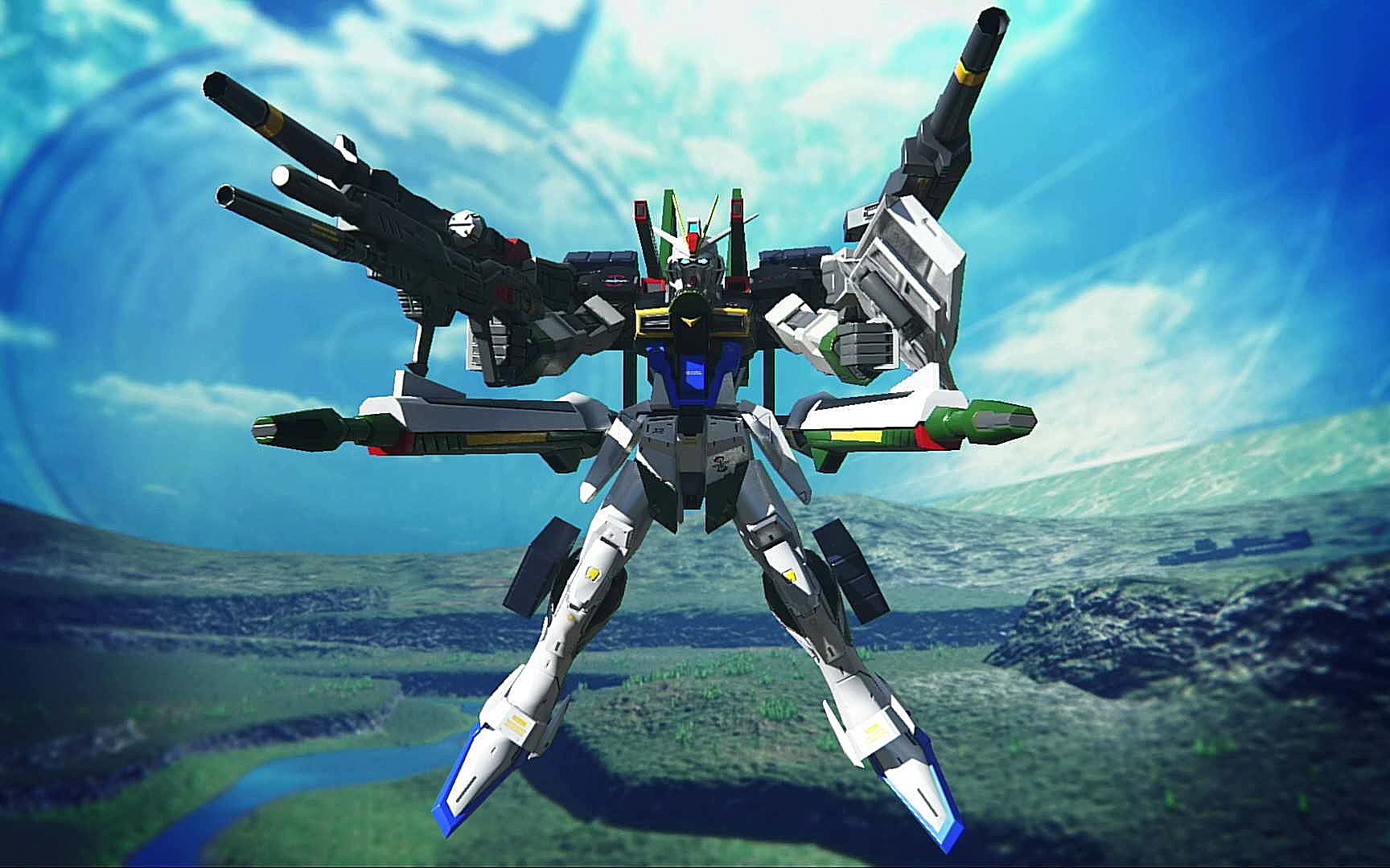 高达破坏者3:脉冲高达炮装背包火力强化型