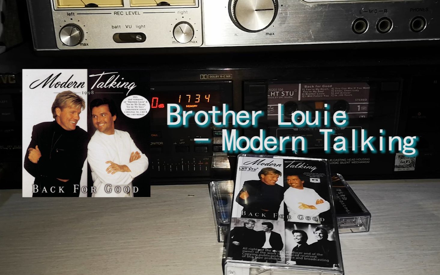 《Brother Louie》Modern Talking 英文版路灯下的小女孩 磁带播放哔哩哔哩bilibili