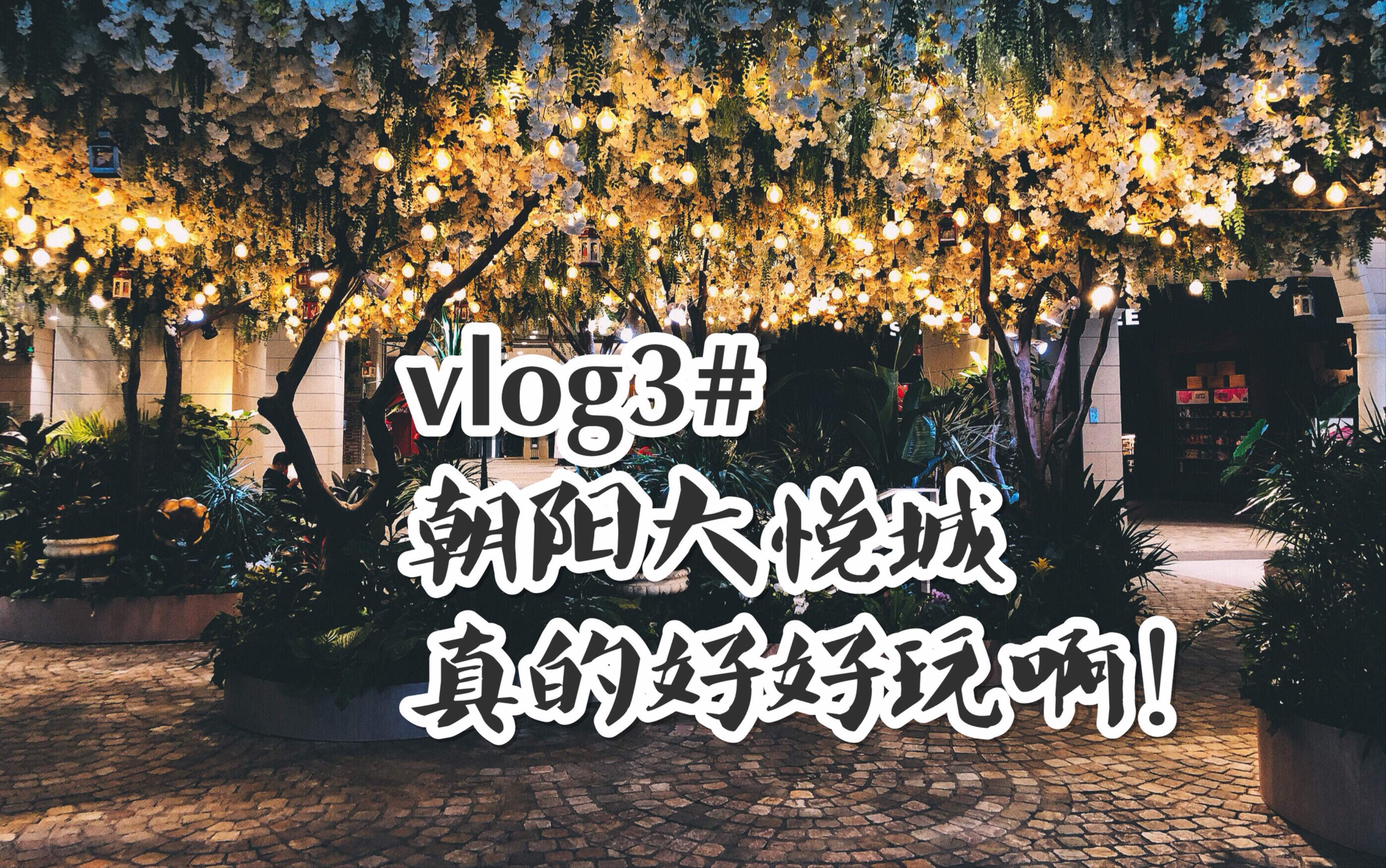 朝阳大悦城一日游喽哔哩哔哩bilibili