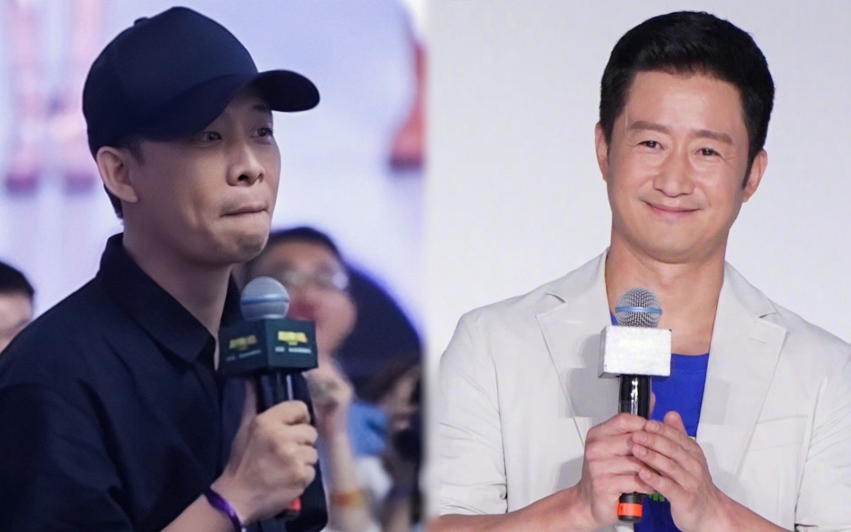 京译组合再合体!张译现身《巨齿鲨2》首映,和吴京夫妇欢乐互动