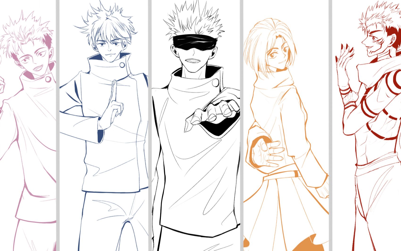 咒术回战主角群像