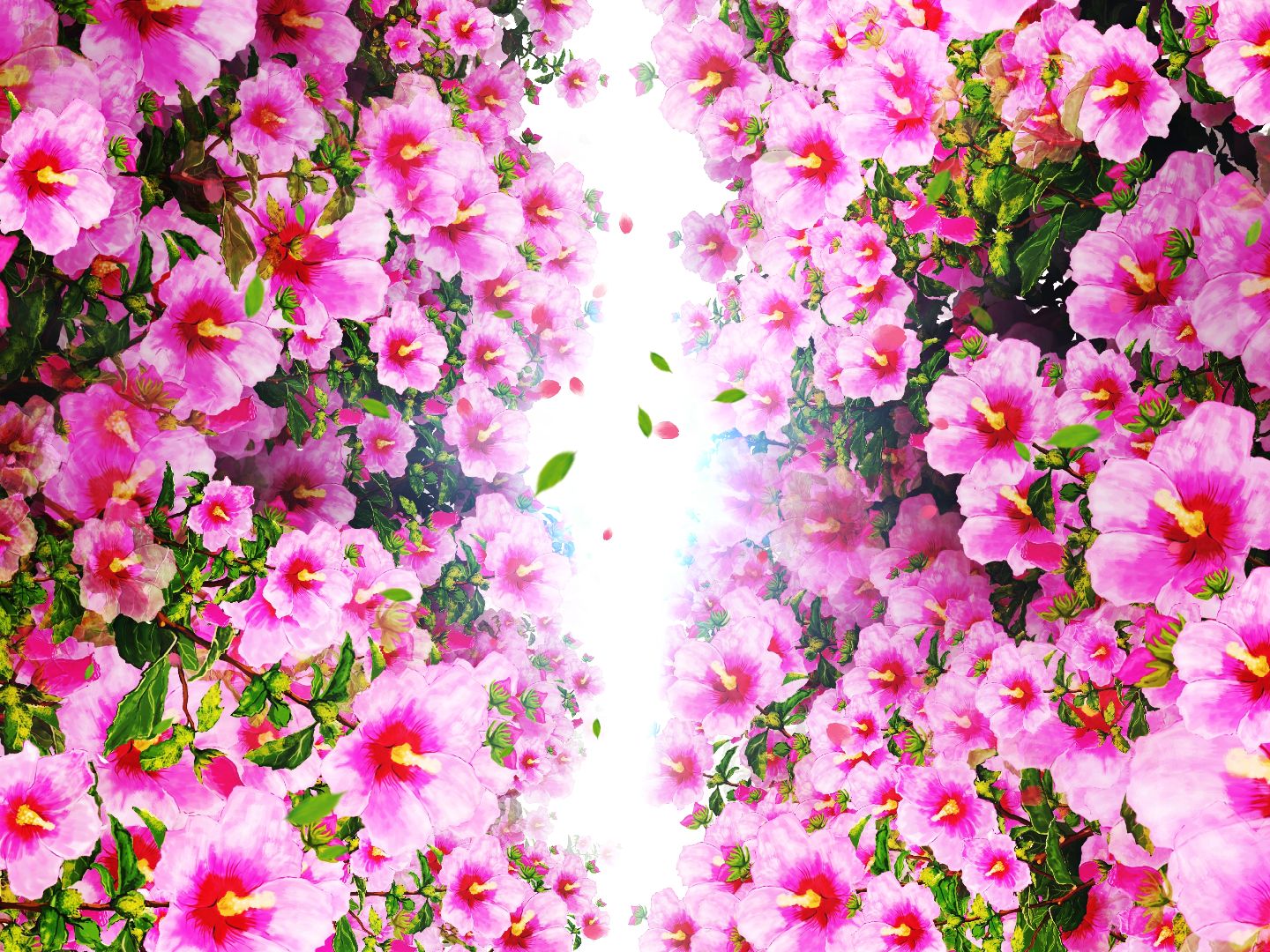 (jf1)婚礼浪漫舞蹈花海led大屏幕背景视频素材1