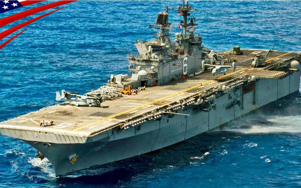 usamc美国海军美国号两栖攻击舰lha6rimpac2016